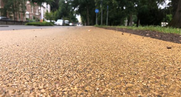 Gekleurd asfalt van Asfaltofferte.nl