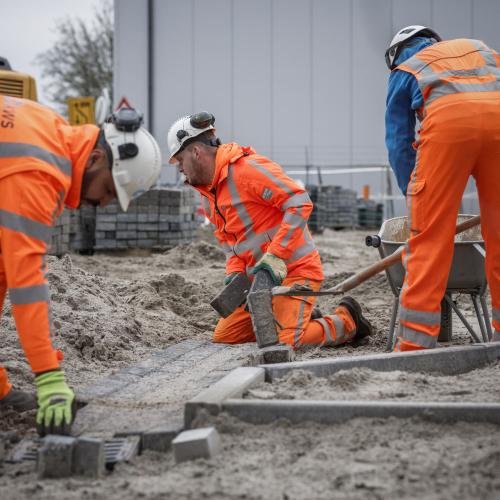 Straatwerk en beklinkering